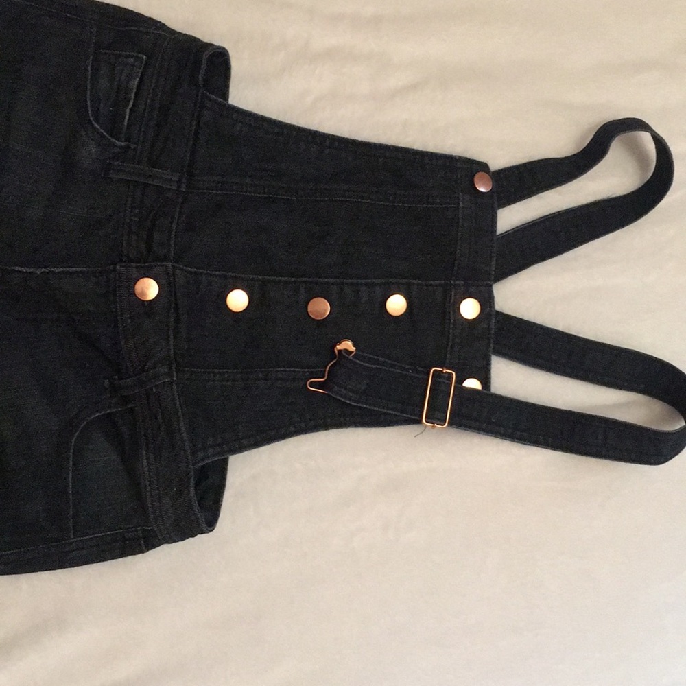 Xs/s denim overalls skinny